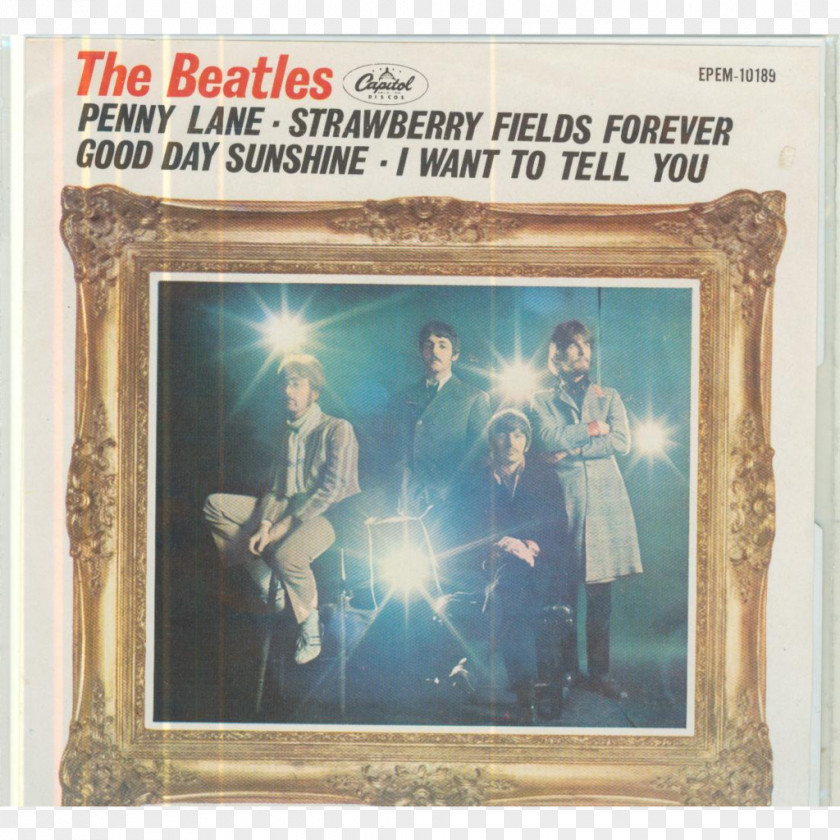 Strawberry Fields Forever / Penny Lane The Beatles Album PNG