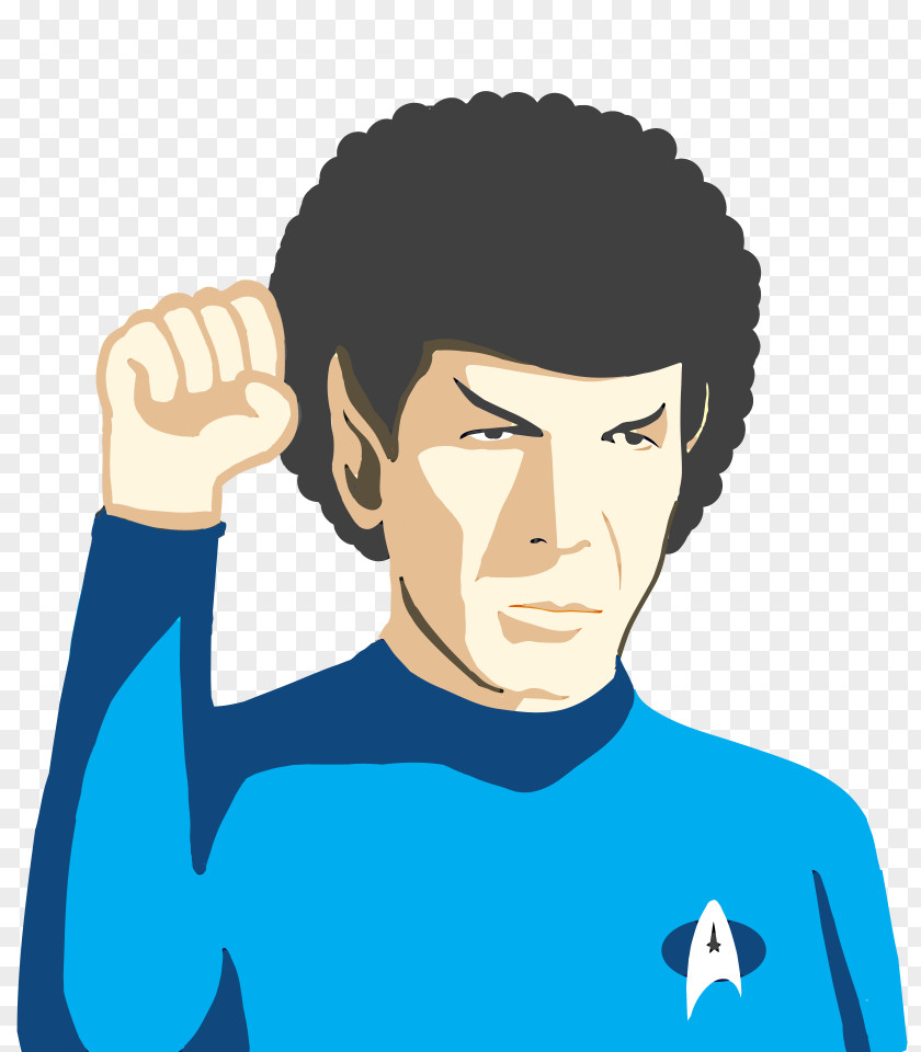 T-shirt Spock Star Trek James T. Kirk PNG