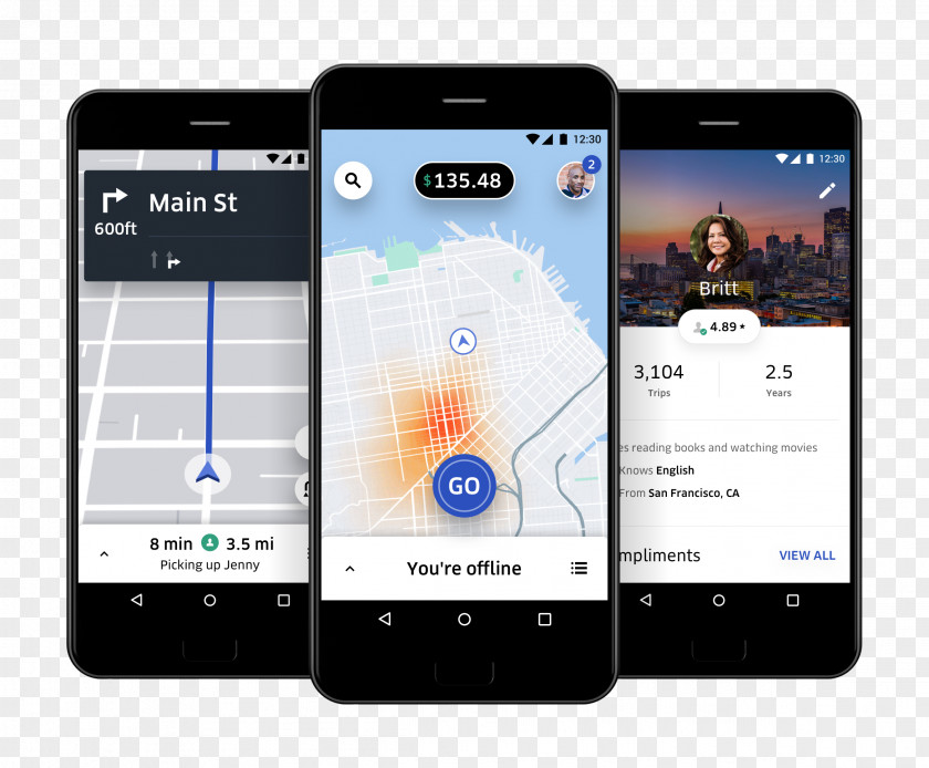 Uber Eats New York City Real-time Ridesharing PNG