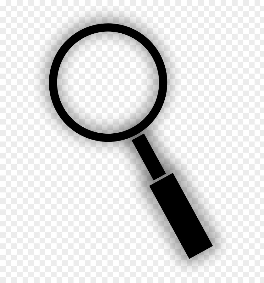 Cartoon Magnifying Glass Clip Art PNG