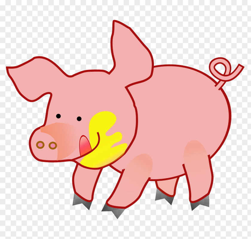 Cartoon Pigs Images Cattle Sheep Farm Clip Art PNG