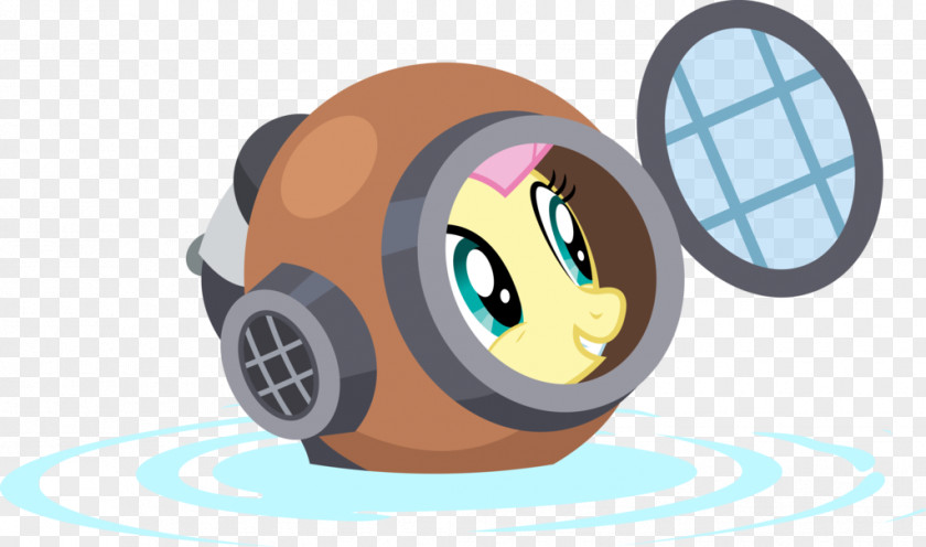 Diver Fluttershy Rainbow Dash YouTube Diving Helmet DeviantArt PNG