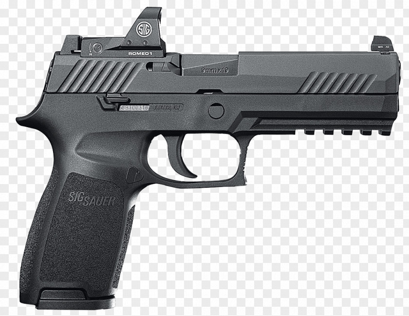 Handgun SIG Sauer P320 9×19mm Parabellum Pistol Firearm PNG