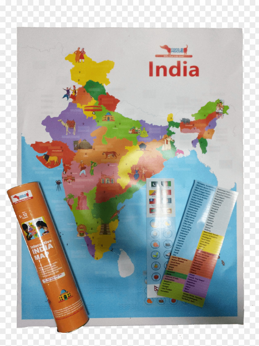 Indian Kids India Water Resources Map PNG