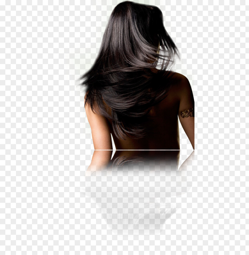 Indian Model Hair Keratin Care Straightening PNG