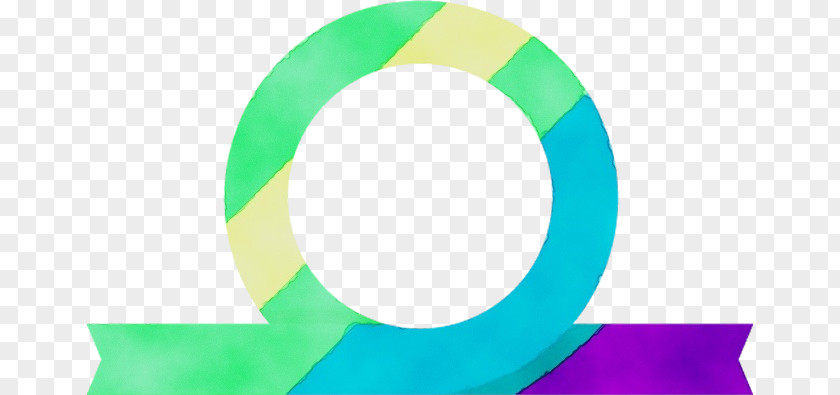 Logo Yellow Green Circle Aqua Blue Turquoise PNG