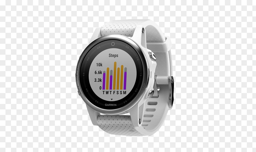GPS Watch Garmin Fēnix 5 Sapphire Activity Tracker Ltd. Smartwatch PNG