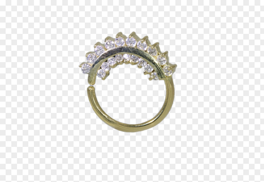 Ring Body Jewellery Diamond Daith Piercing PNG