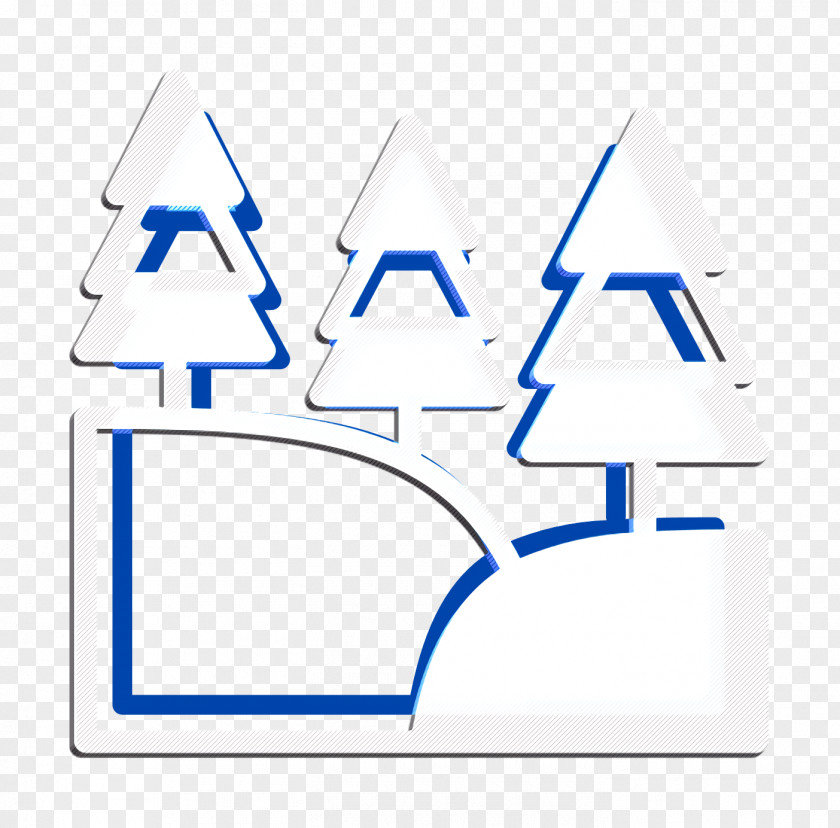 Woodland Icon Nature Mountain PNG