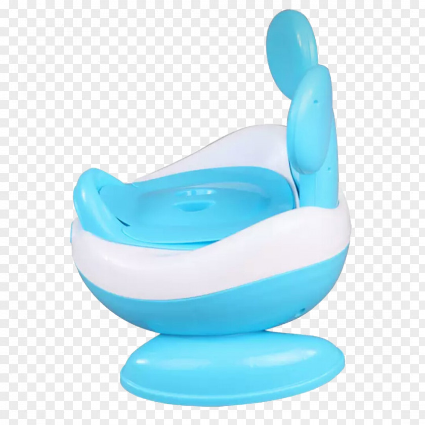 Blue Toilet Seat Brush PNG