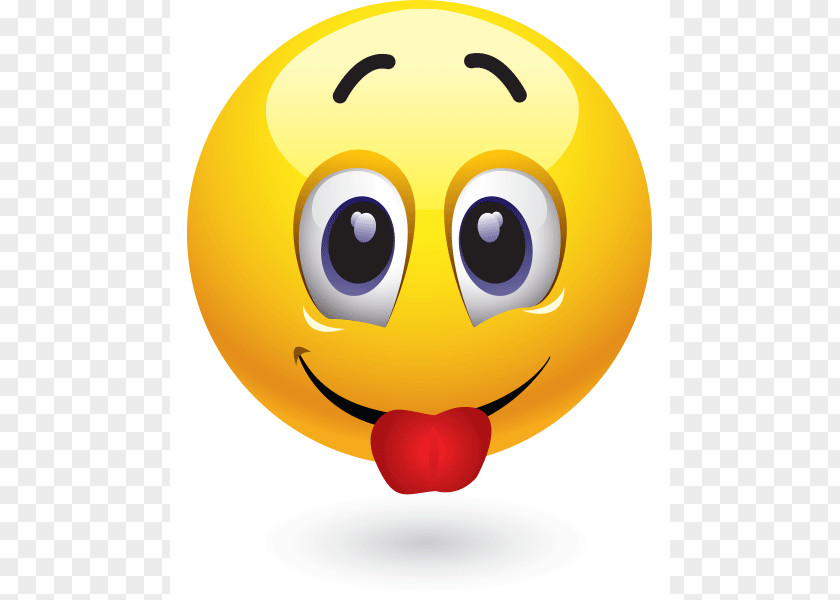 Emoticon Stick Tongue Out Smiley Happiness Clip Art PNG