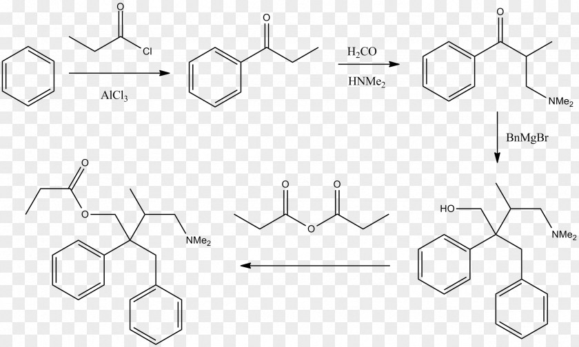 Levopropoxyphene Chemical Synthesis Acetaminophen Isomer PNG