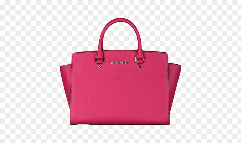 MichaelKors Michael Kors Leather Zipper Bag Ear Gift Handbag Celebrity Satchel PNG