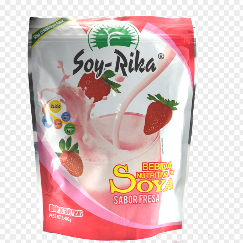 Strawberry Soy Milk Soybean Flavor PNG