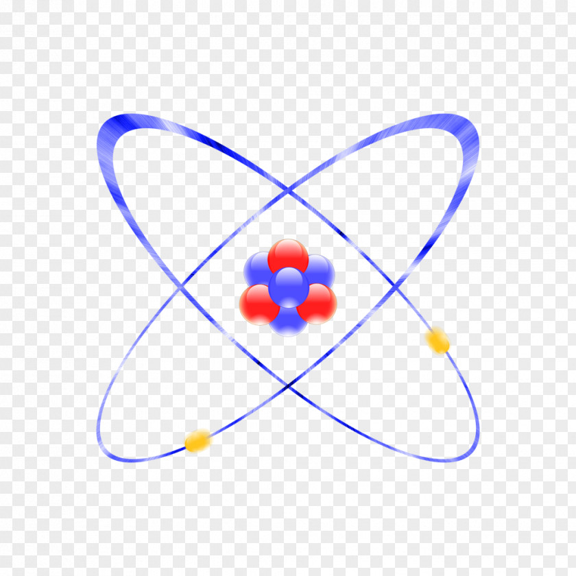 Use These Atom Vector Clipart Lithium Electric Charge Bohr Model PNG