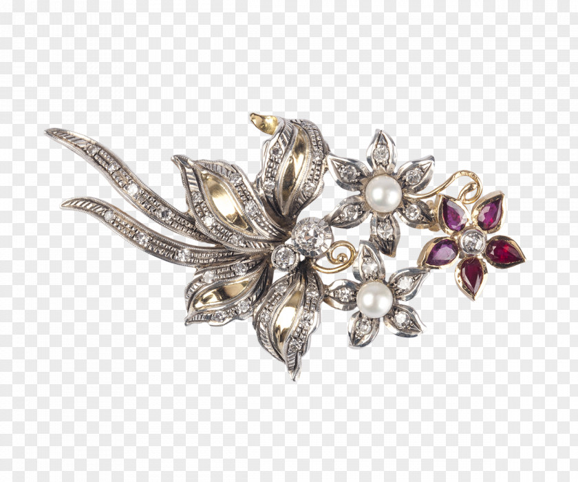 Brooch Earring Jewellery Clothing Accessories Silver PNG