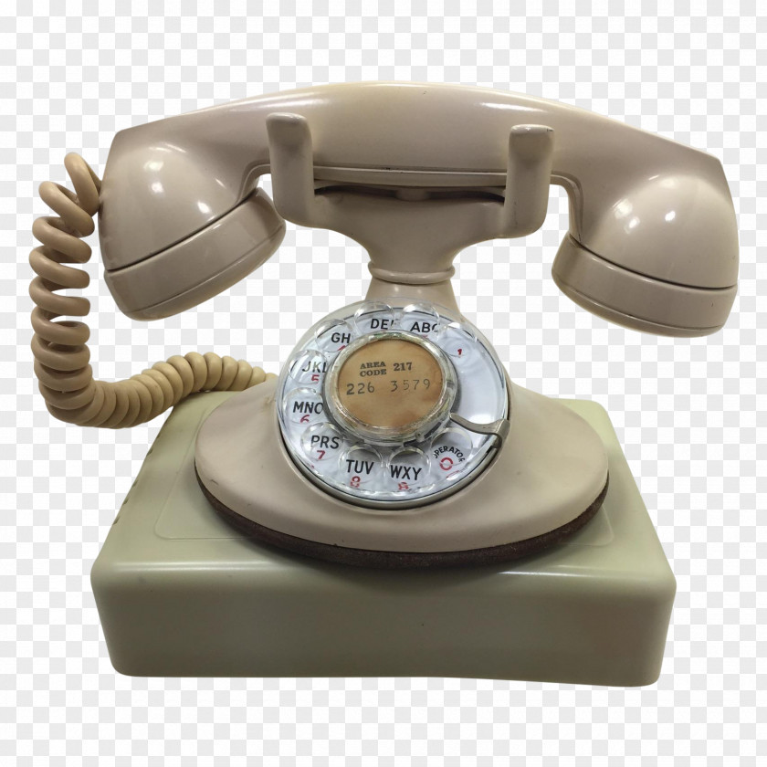Candlestick Telephone Rotary Dial Western Electric Handset PNG
