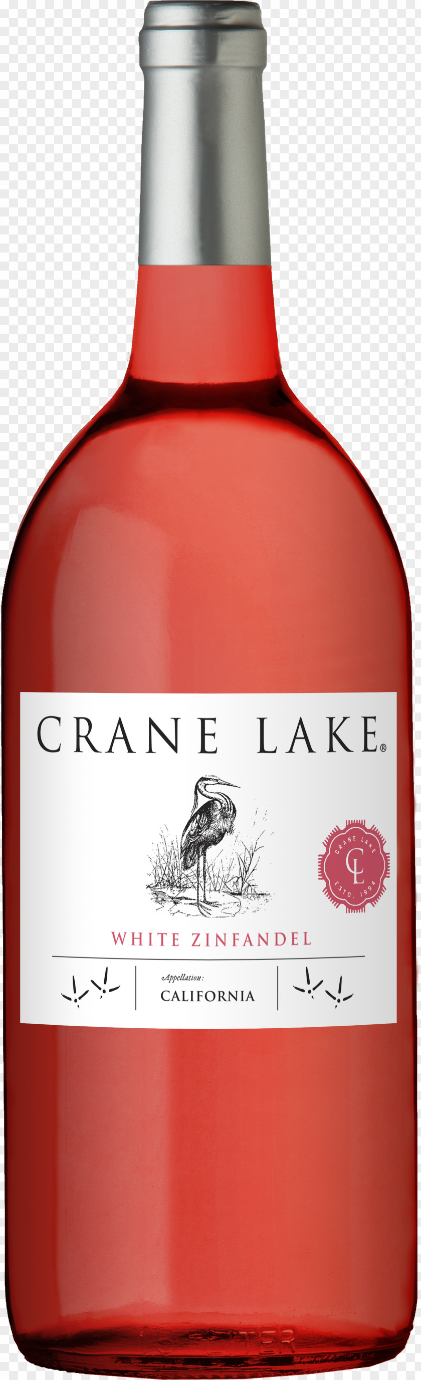 Crane Lake Brut White Wine Zinfandel Red PNG