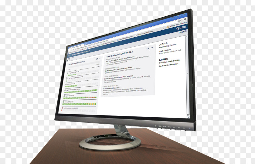 Data Management Computer Monitors SAS Institute Software PNG