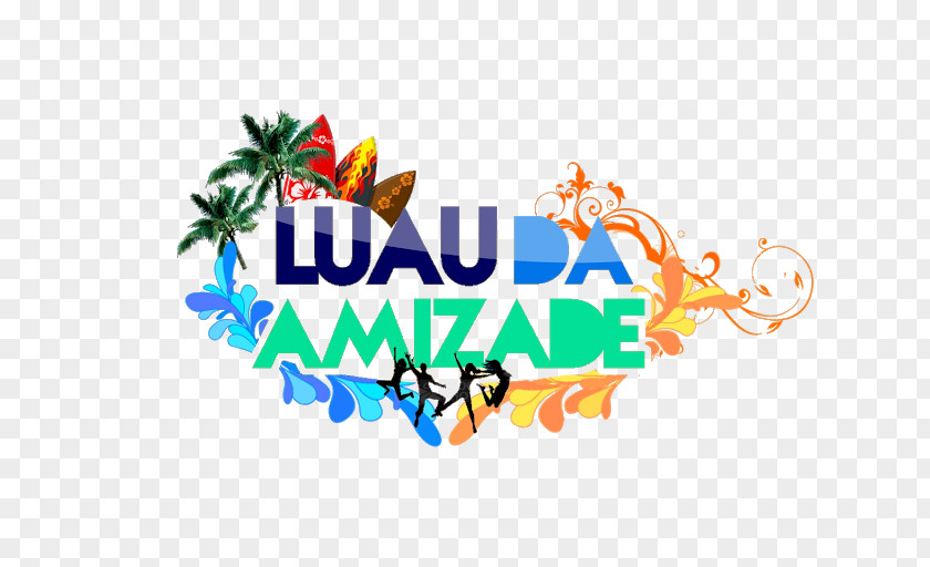 Hawaiian Party Logo Luau Friendship PNG