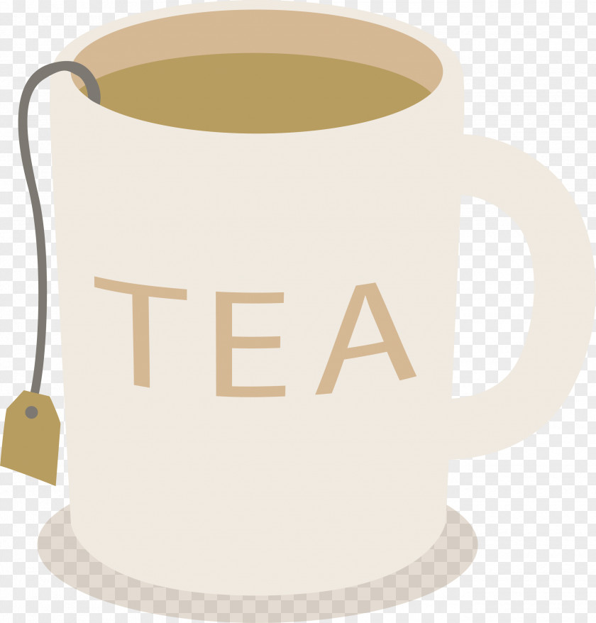 Tea Cup With Bag Teacup Coffee Mug PNG