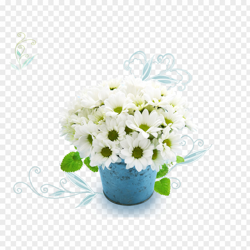 Vase Of White Flowers Flower Wallpaper PNG