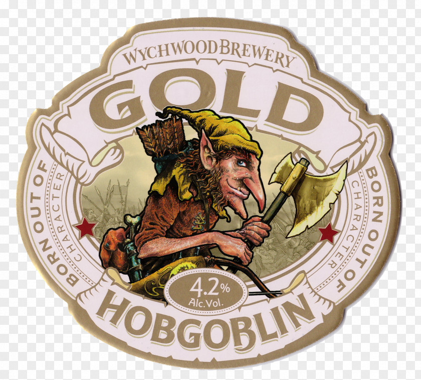Beer Wychwood Brewery Cask Ale Hobgoblin PNG