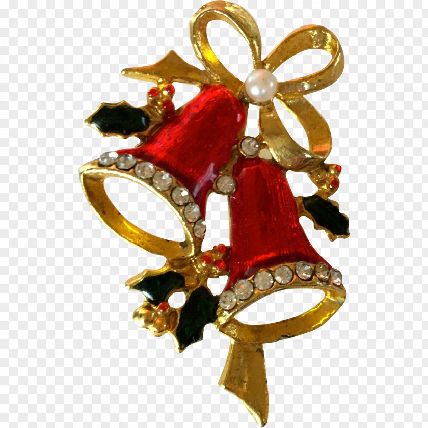 Christmas Ornament Brooch Blog Email PNG