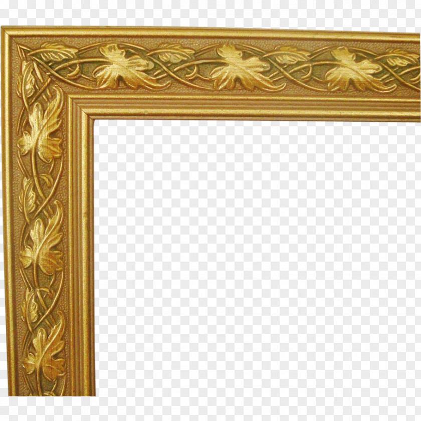 Gold Paint Picture Frames Wood Framing Decorative Arts PNG
