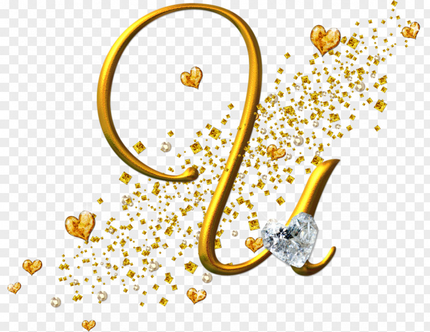 LETRAS Letter Alphabet Gold U All Caps PNG