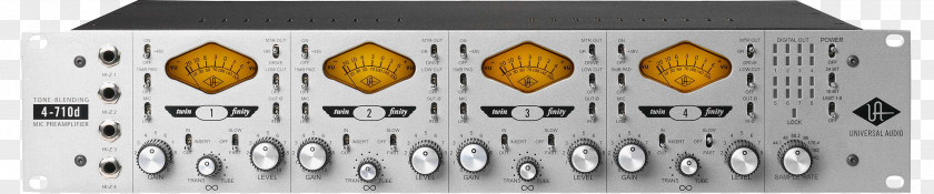 Microphone Preamplifier Universal Audio PNG