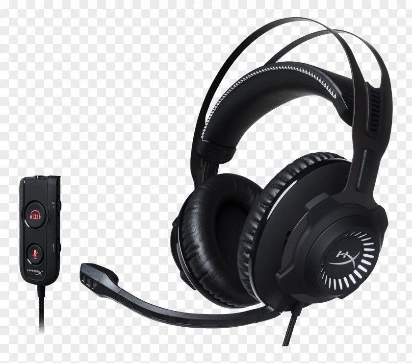 Surround Kingston HyperX Cloud Revolver Headphones 7.1 Sound Xbox One PNG