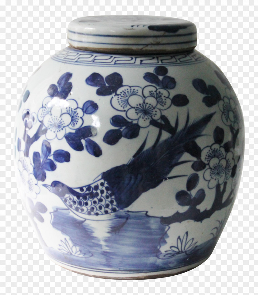 The Blue And White Porcelain Pottery Vase Ceramic Cobalt PNG