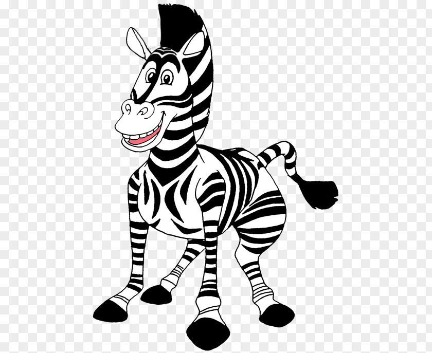 Zebra Marty Alex Drawing Clip Art PNG