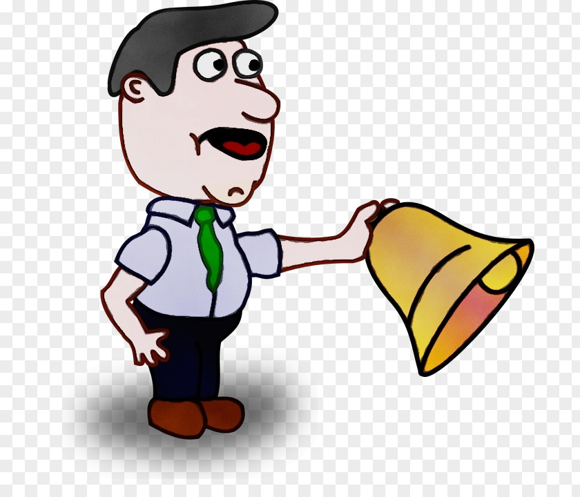 Art Thumb School Bell PNG