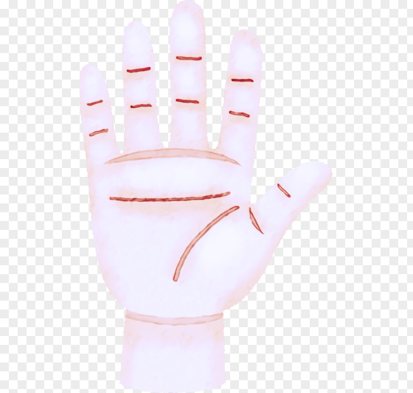 Glove Hand Finger Personal Protective Equipment Pink PNG