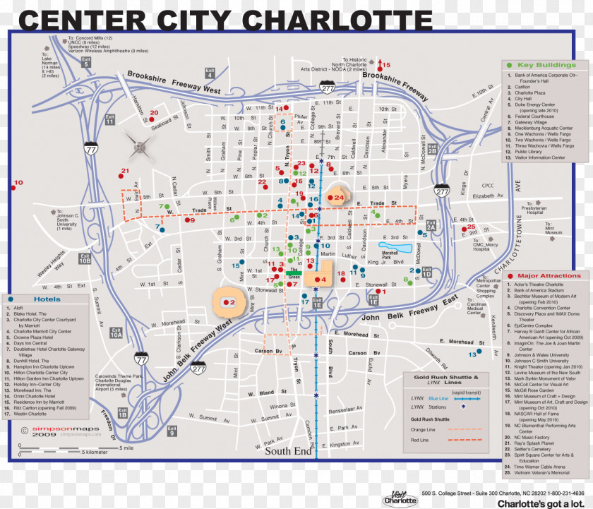 Map Charlotte Center City Road OpenStreetMap World PNG