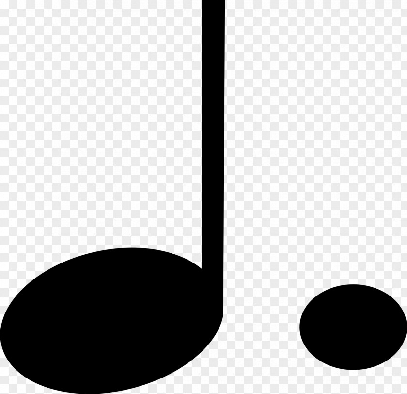 Musical Note Quarter Dotted Eighth Clip Art PNG