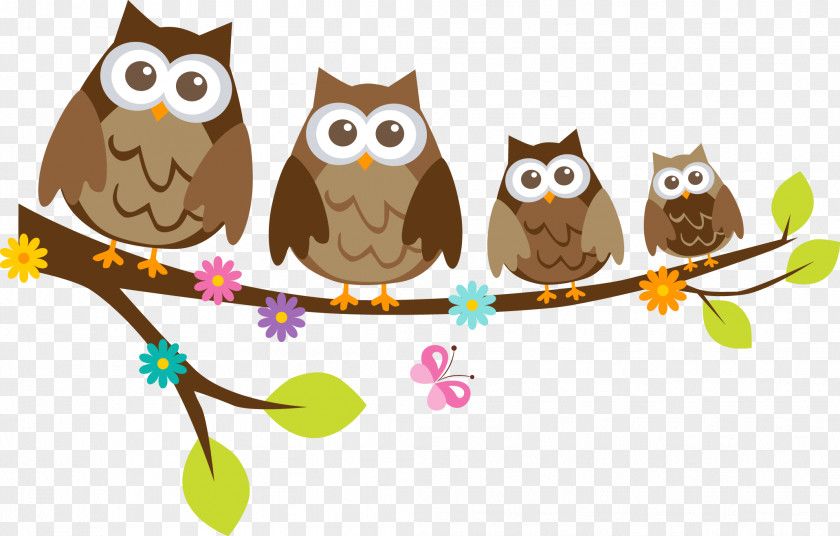 Owl Little Clip Art Vector Graphics Happy Birthday, PNG