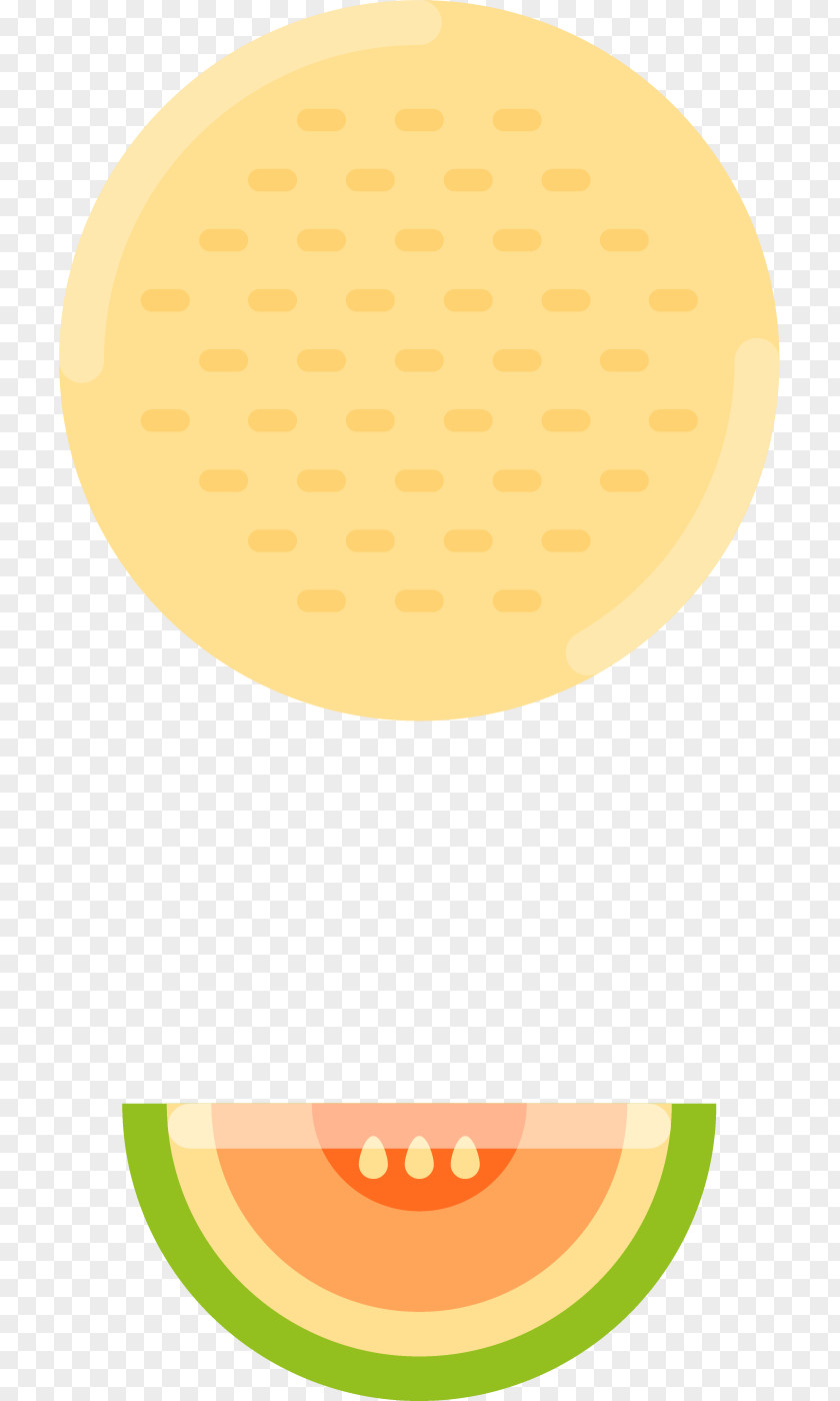 Sweet Melon Honeydew Hami PNG