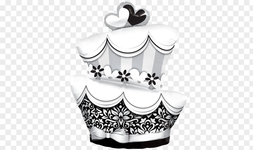 Wedding Cake Balloon Birthday Party PNG