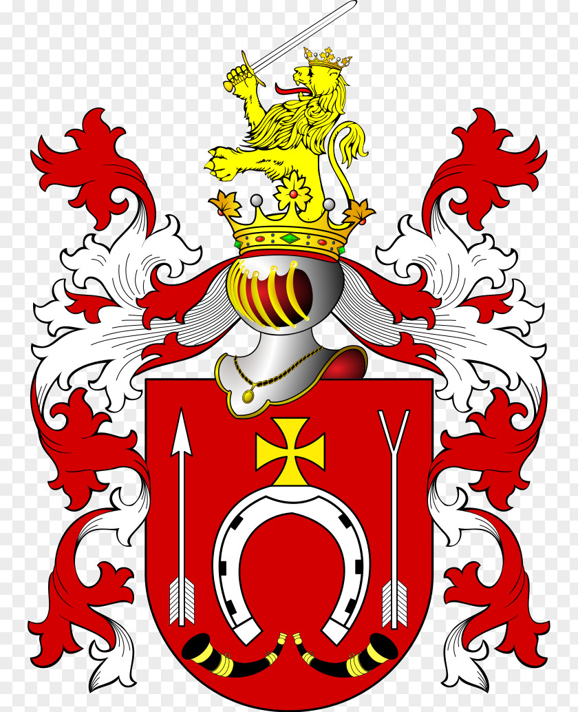 Intravenous Poland Rosyniec Coat Of Arms Szlachta Polish Heraldry PNG