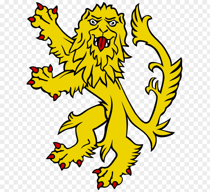Lion Royal Banner Of Scotland Clip Art PNG
