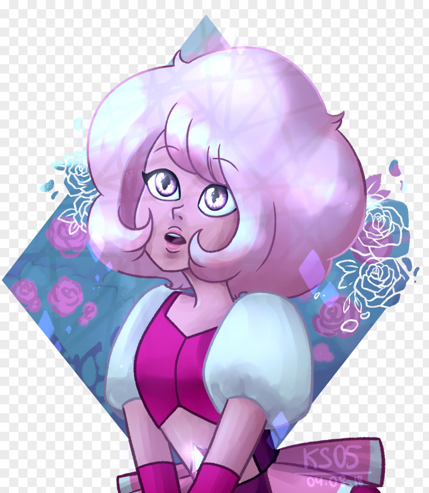 Pink Diamond Steven Universe Fan Art Pearl Gemstone PNG