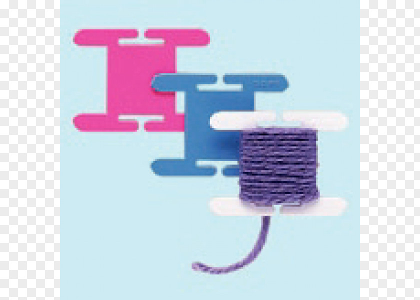 Purple Knitting Needle Font PNG
