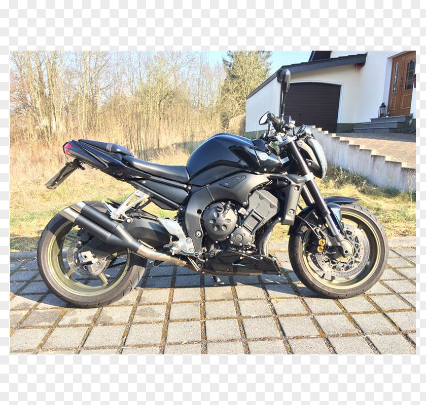 Car Yamaha FZ1 Exhaust System Tire Motorcycle PNG