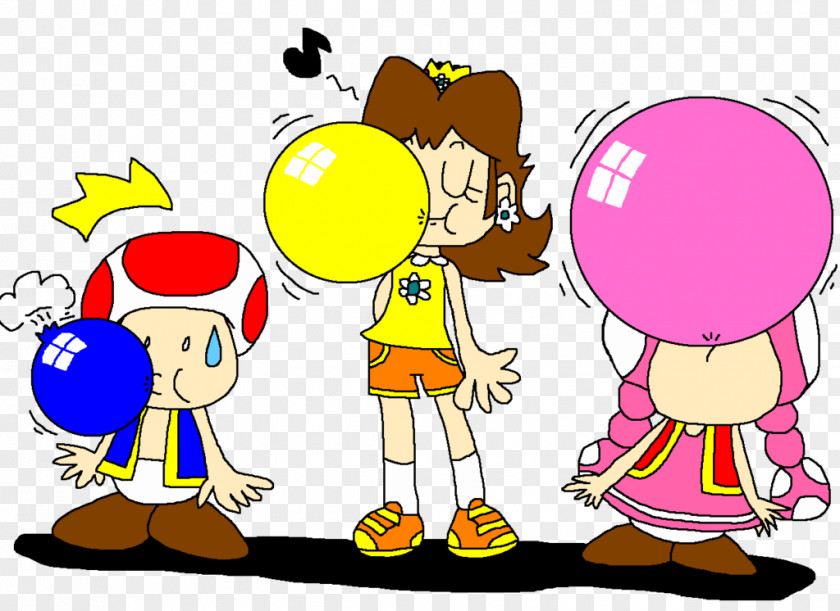 Chewing Gum Captain Toad: Treasure Tracker Princess Daisy Peach PNG