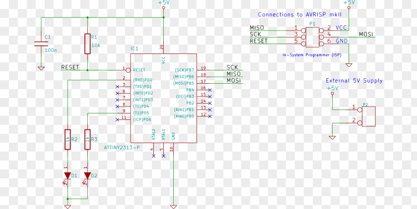 Led Circuit Line Angle Diagram PNG