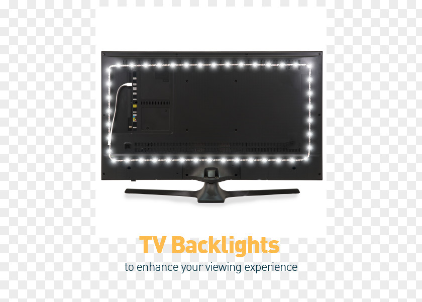 Light Backlight LED-backlit LCD Television LED Strip PNG