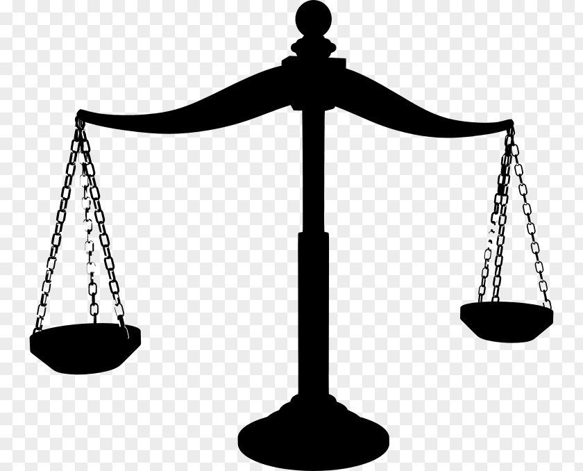 Brass Measuring Scales Justice Silhouette Clip Art PNG